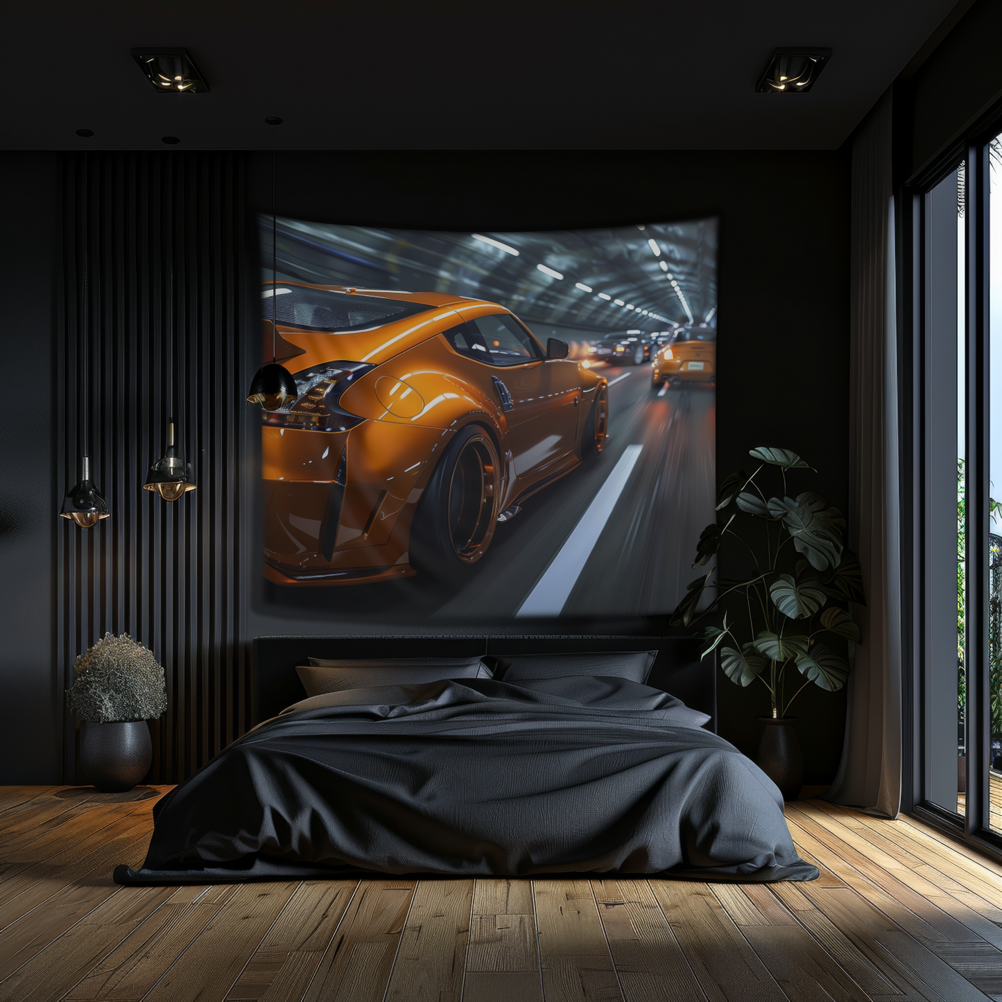 Nissan 370z- Wall Art Tapestry