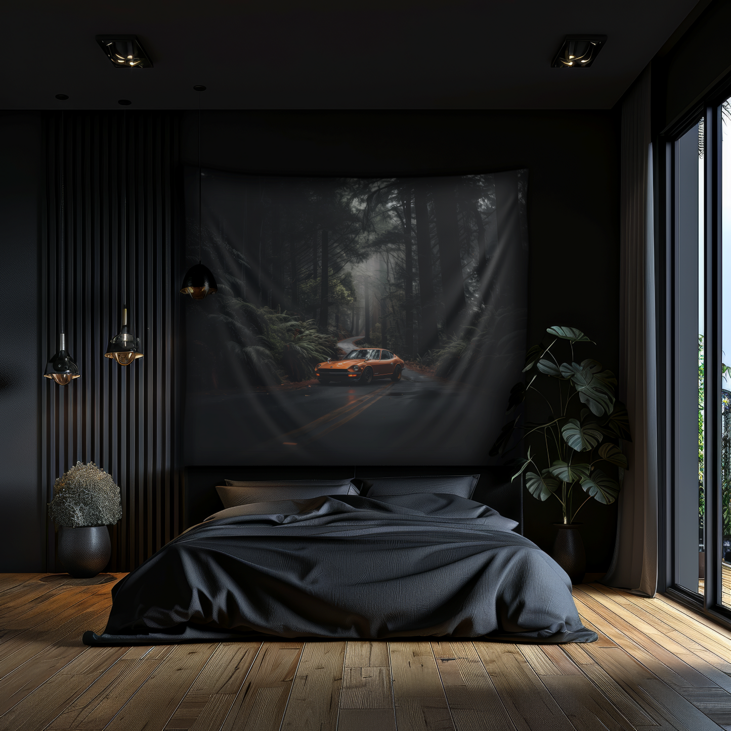 Datsun 240z- Wall Art Tapestry