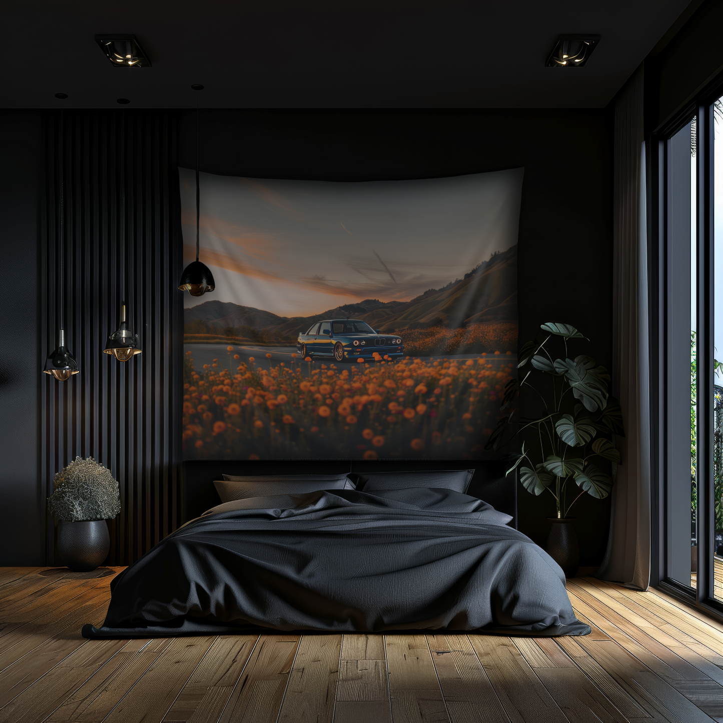 BMW E30- Wall Art Tapestry