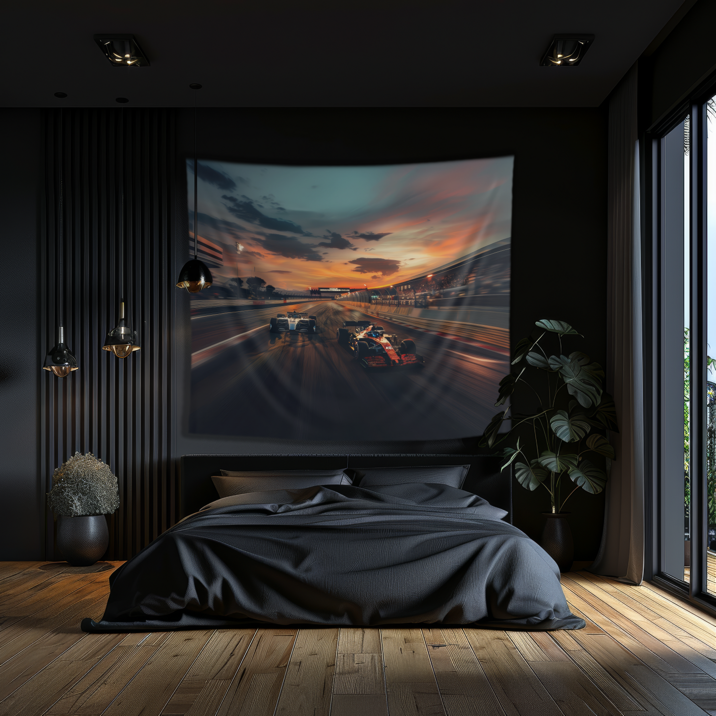 Formula 1- Wall Art Tapestry