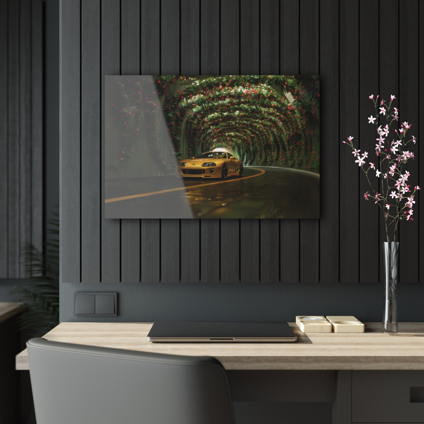 Toyota Supra MK4- Mounted Acrylic Wall Art