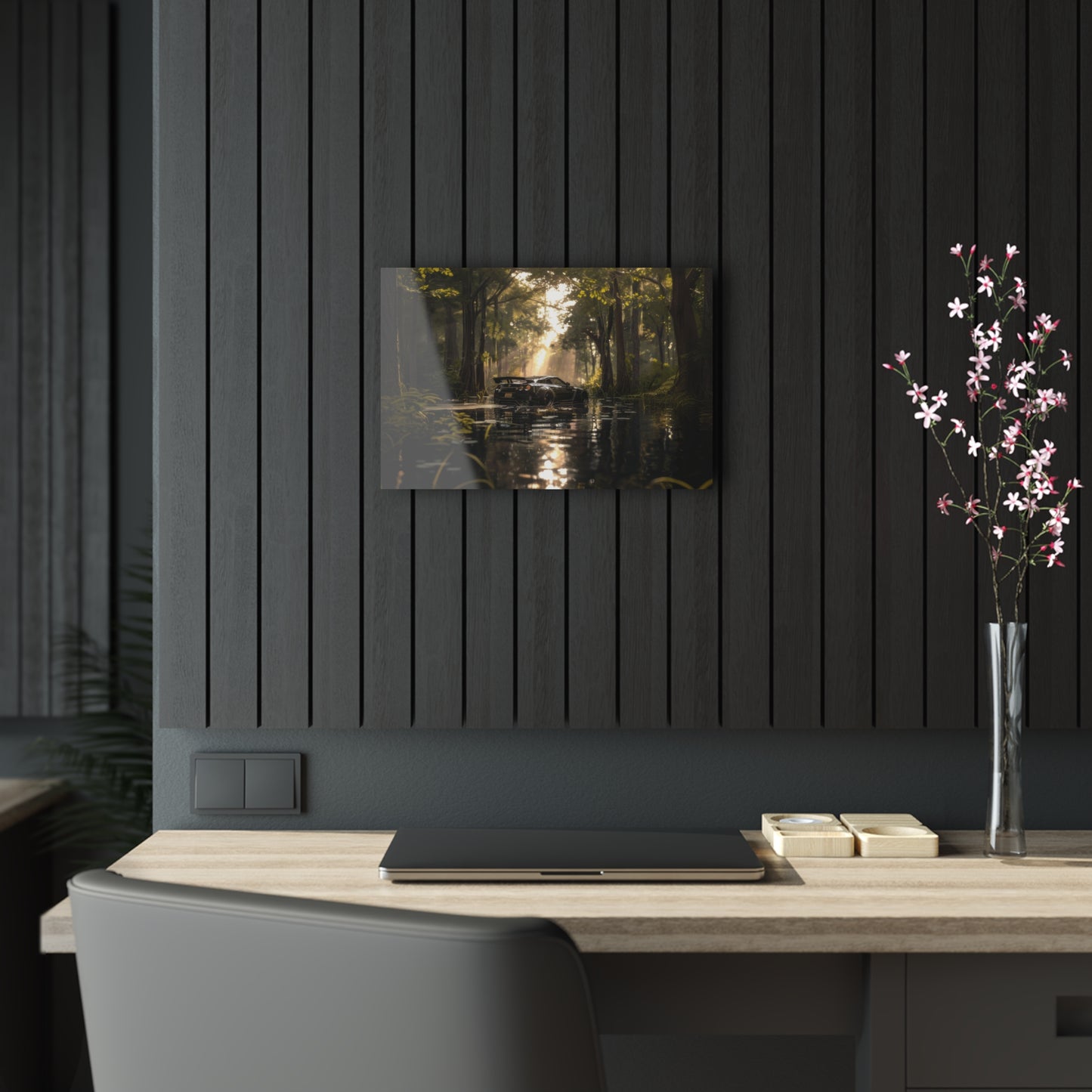 Nissan GTR R35- Mounted Acrylic Wall Art