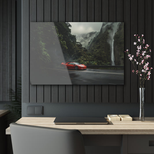 Lamborghini Diablo- Mounted Acrylic Wall Art