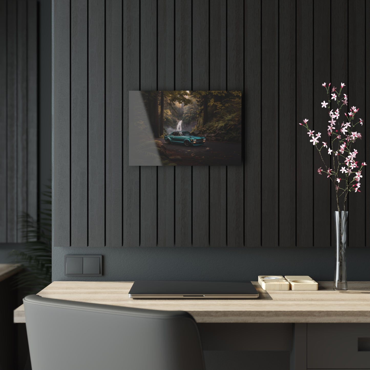 Nissan 2000 GTR Skyline- Mounted Acrylic Wall Art