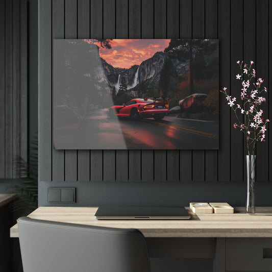 Dodge Viper ACR- Mounted Acrylic Wall Art