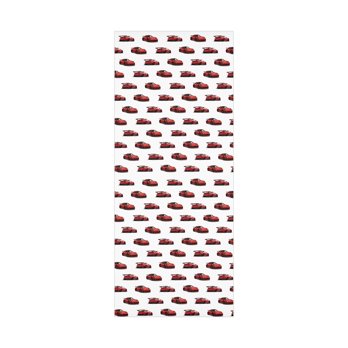 Porsche 911 GT3 RS- Car Themed Satin Gift Wrapping Paper