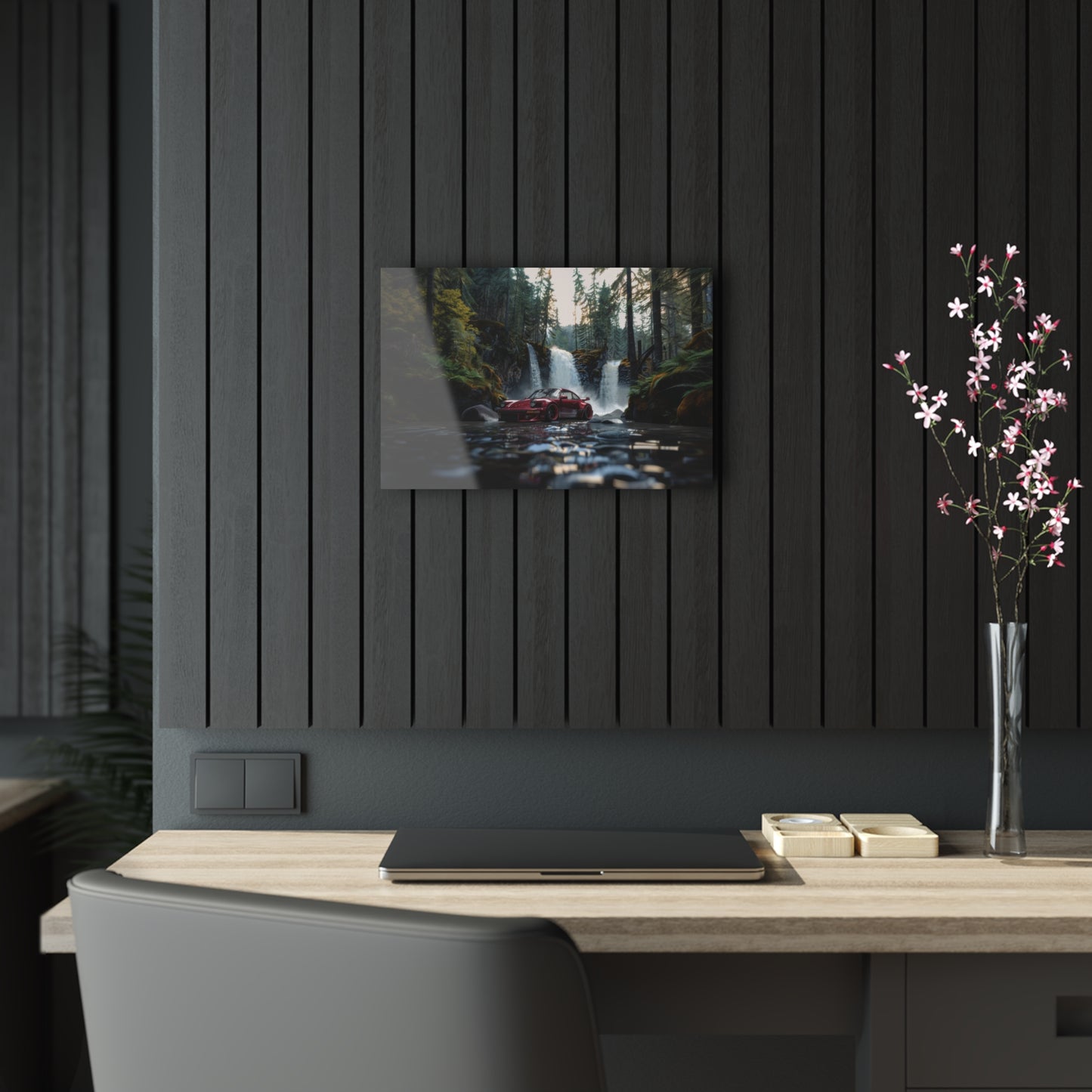 Porsche RWB Carrera- Mounted Acrylic Wall Art