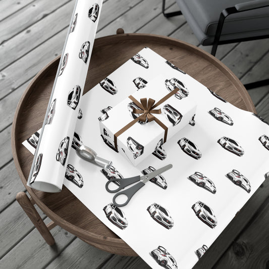 Honda Type R- Car Themed Satin Gift Wrapping Paper