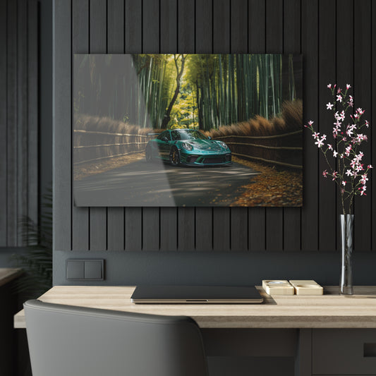 Porsche GT3 RS- Mounted Acrylic Wall Art