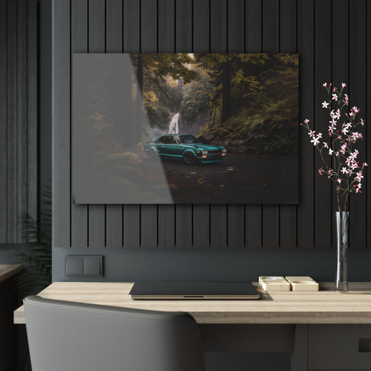 Nissan 2000 GTR Skyline- Mounted Acrylic Wall Art