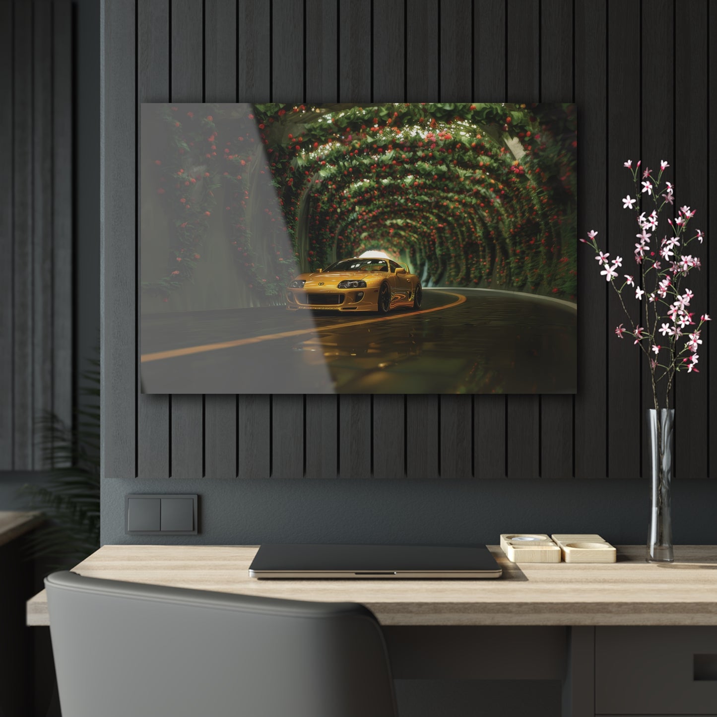 Toyota Supra MK4- Mounted Acrylic Wall Art