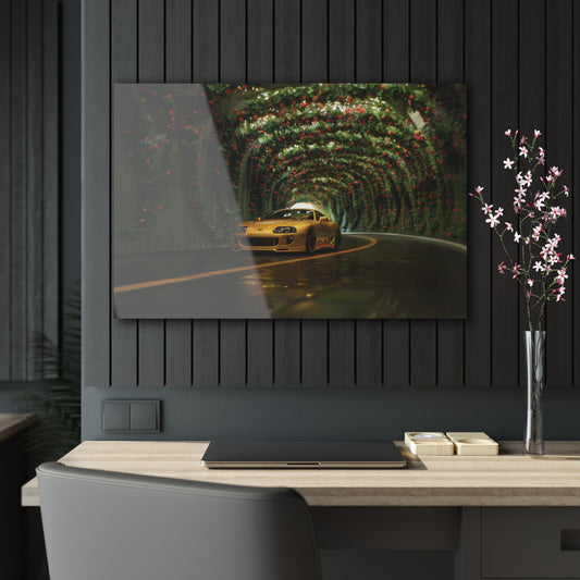 Toyota Supra MK4- Mounted Acrylic Wall Art