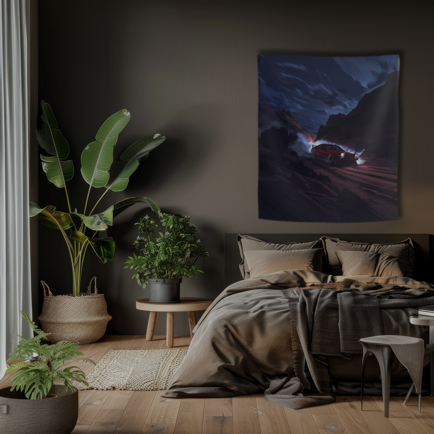 Toyota AE86- Car Wall Art Tapestry