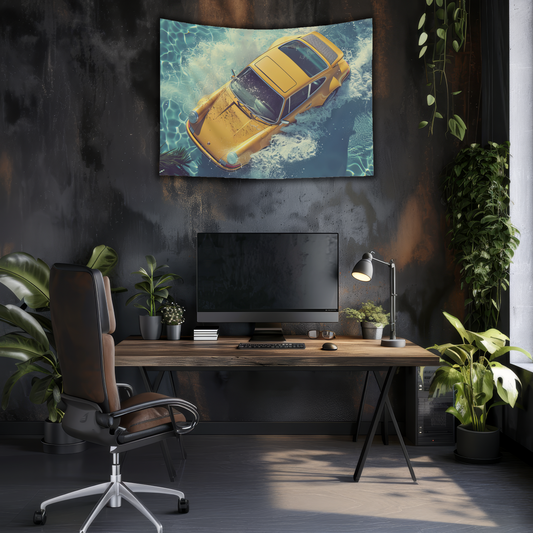 Porsche 911 Carrera RS- Wall Art Tapestry