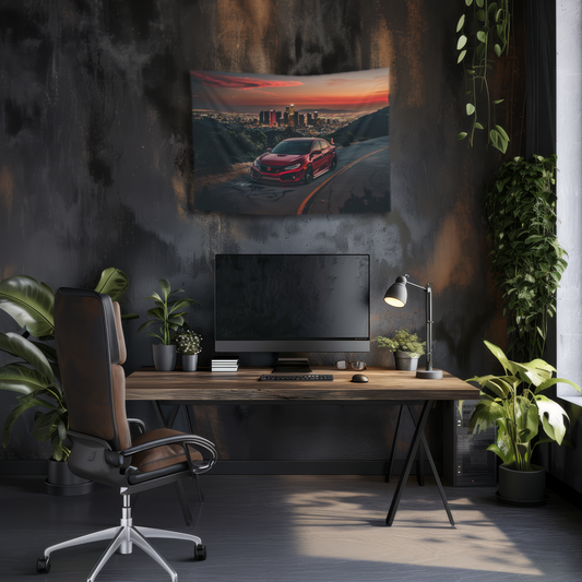 Honda Civic Type-R- Wall Art Tapestry