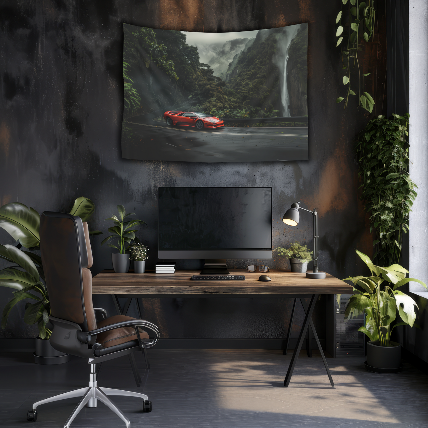Lamborghini Diablo- Wall Art Tapestry