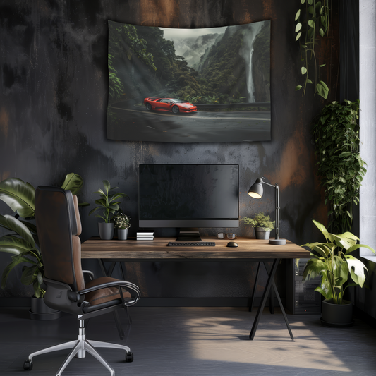 Lamborghini Diablo- Wall Art Tapestry