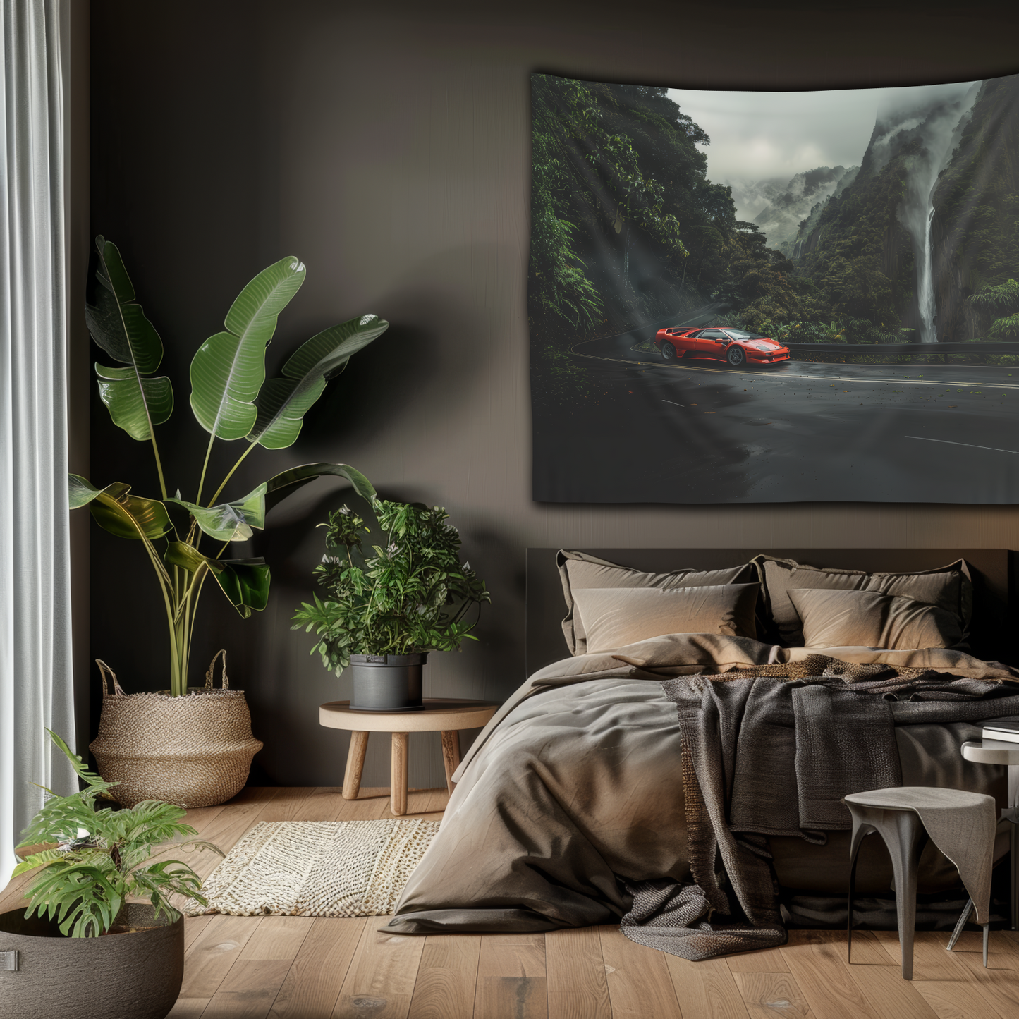 Lamborghini Diablo- Wall Art Tapestry