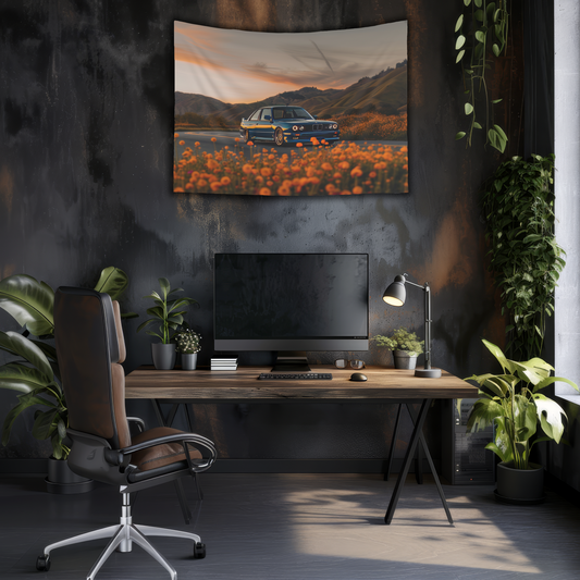 BMW E30- Wall Art Tapestry