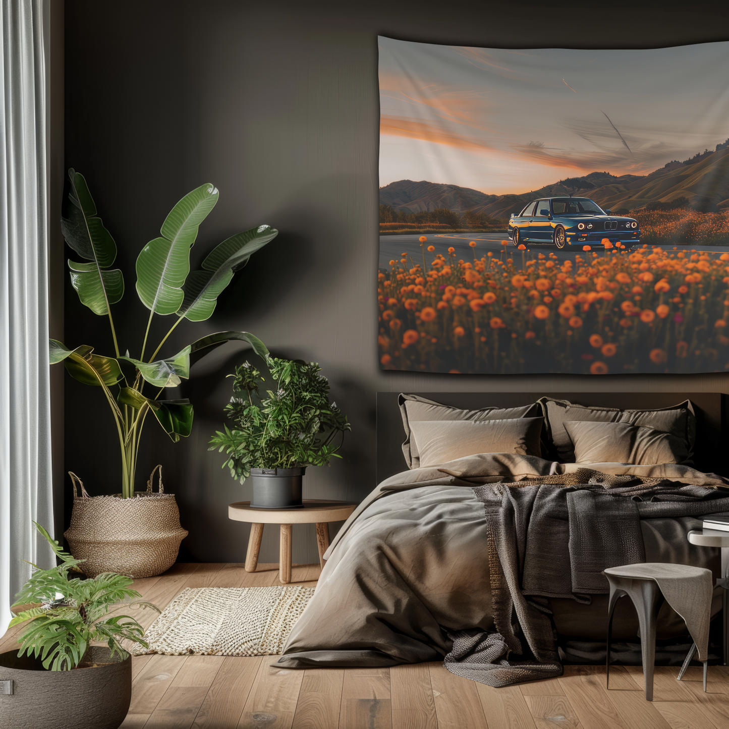 BMW E30- Wall Art Tapestry
