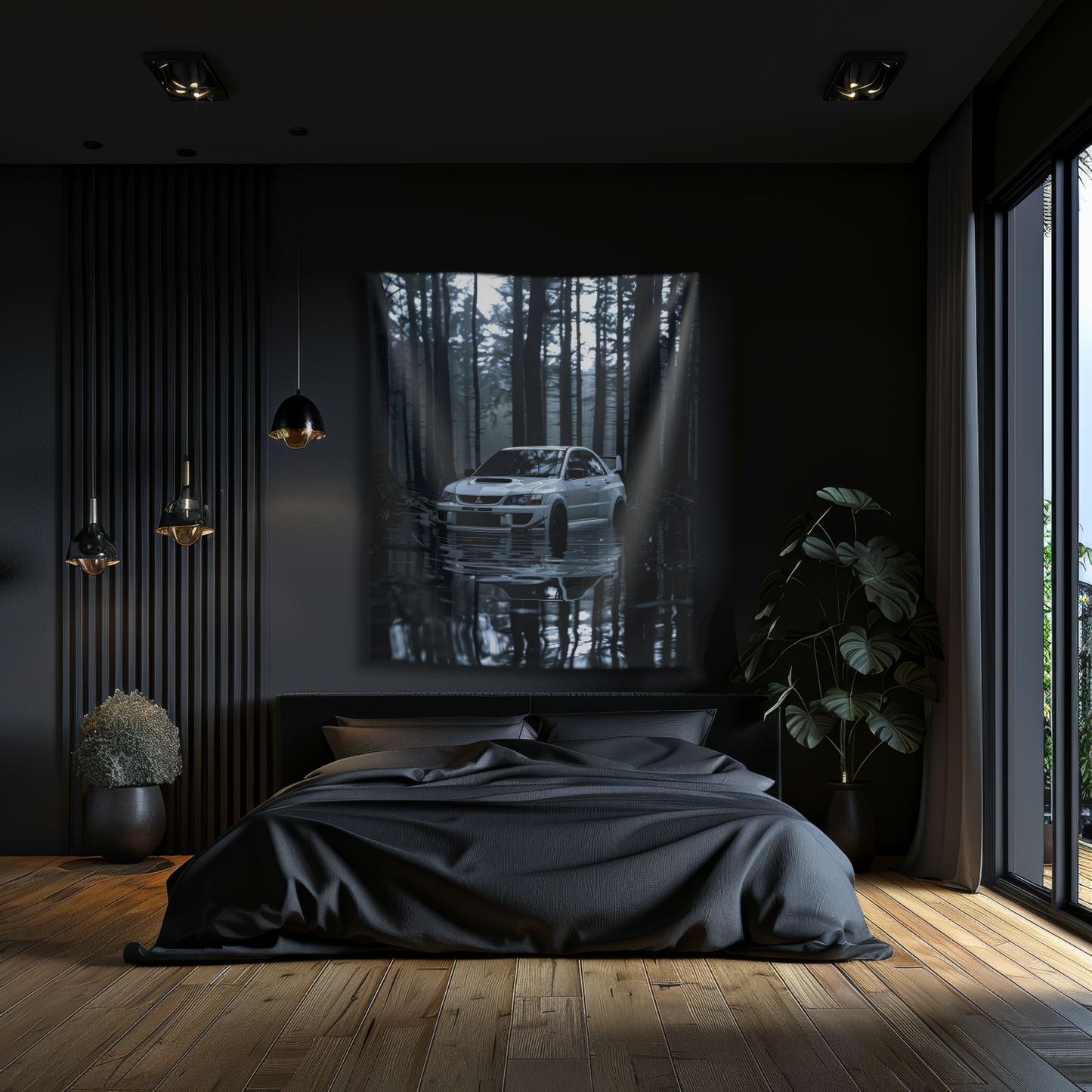 Evo Lancer- Wall Art Tapestry