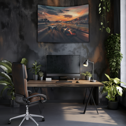 Formula 1- Wall Art Tapestry