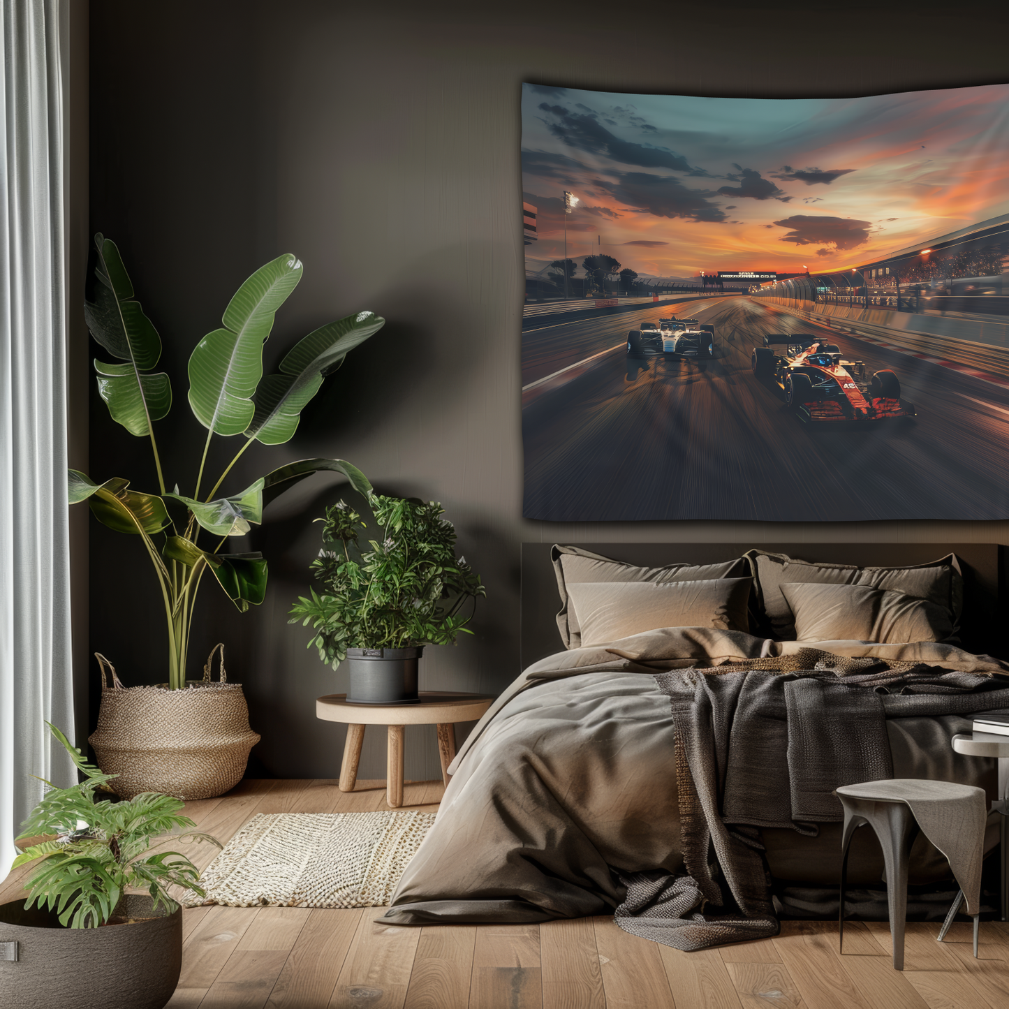 Formula 1- Wall Art Tapestry