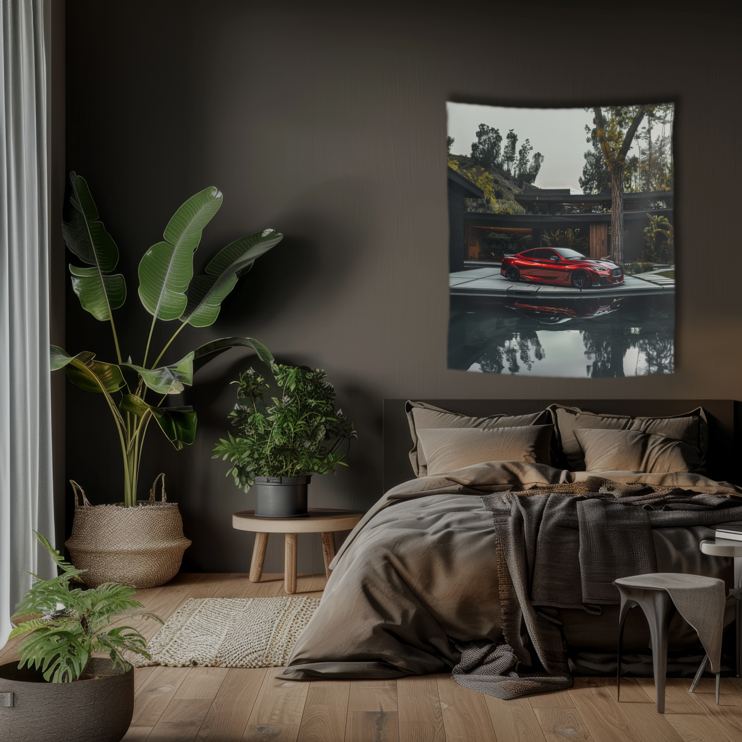 Infiniti Q60- Wall Art Tapestry