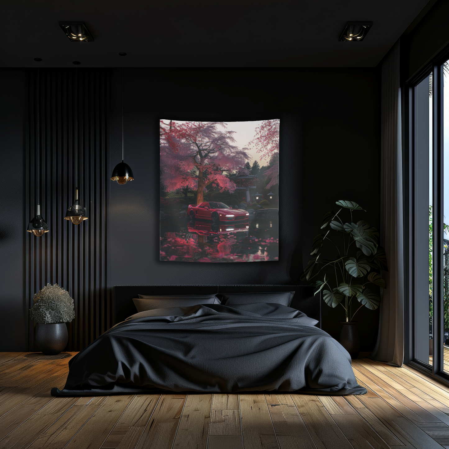 Honda NSX- Wall Art Tapestry