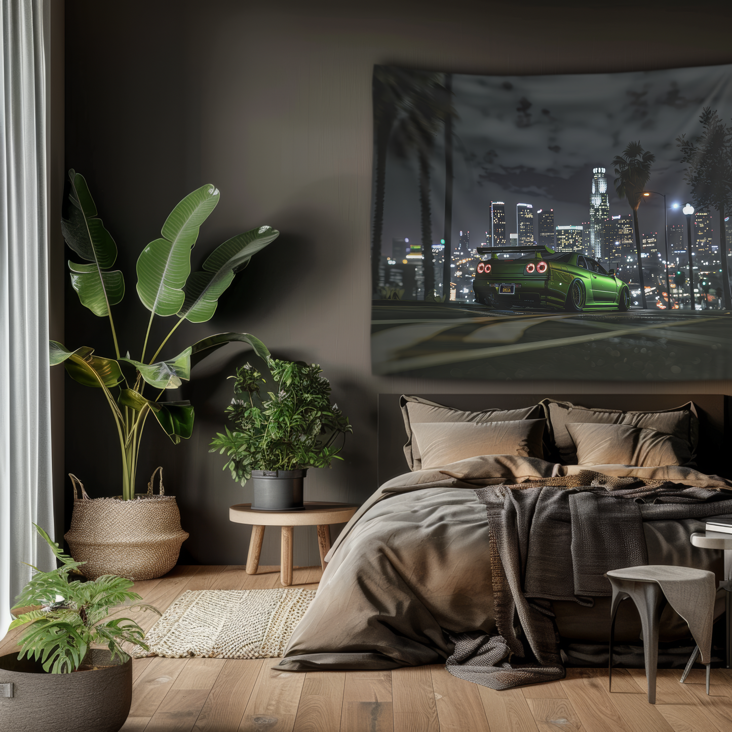 Nissan GTR R34- Wall Art Tapestry