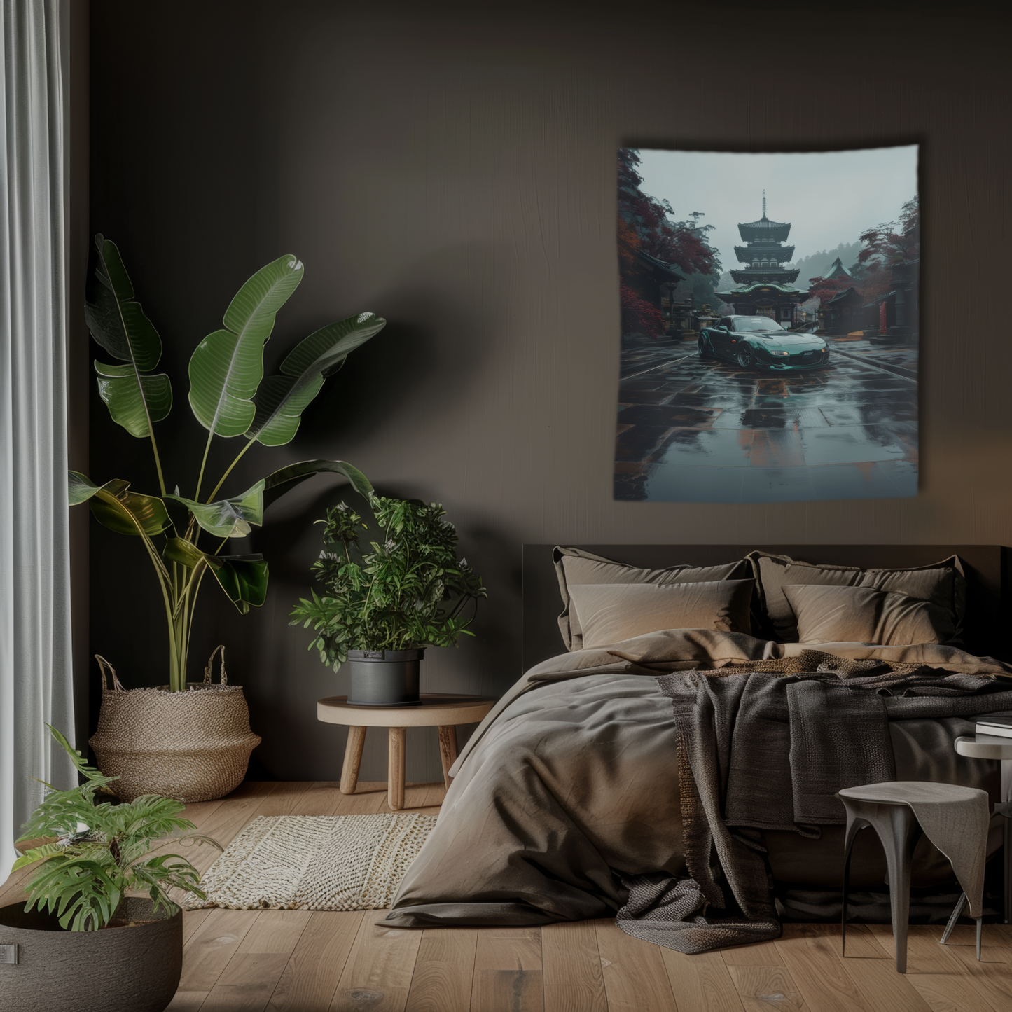 Mazda RX7- Wall Art Tapestry
